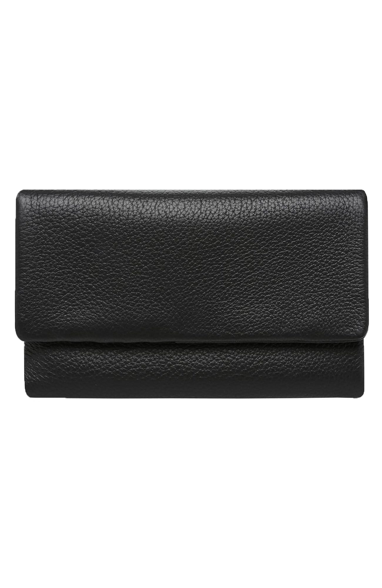 Audrey Wallet Pebble Black