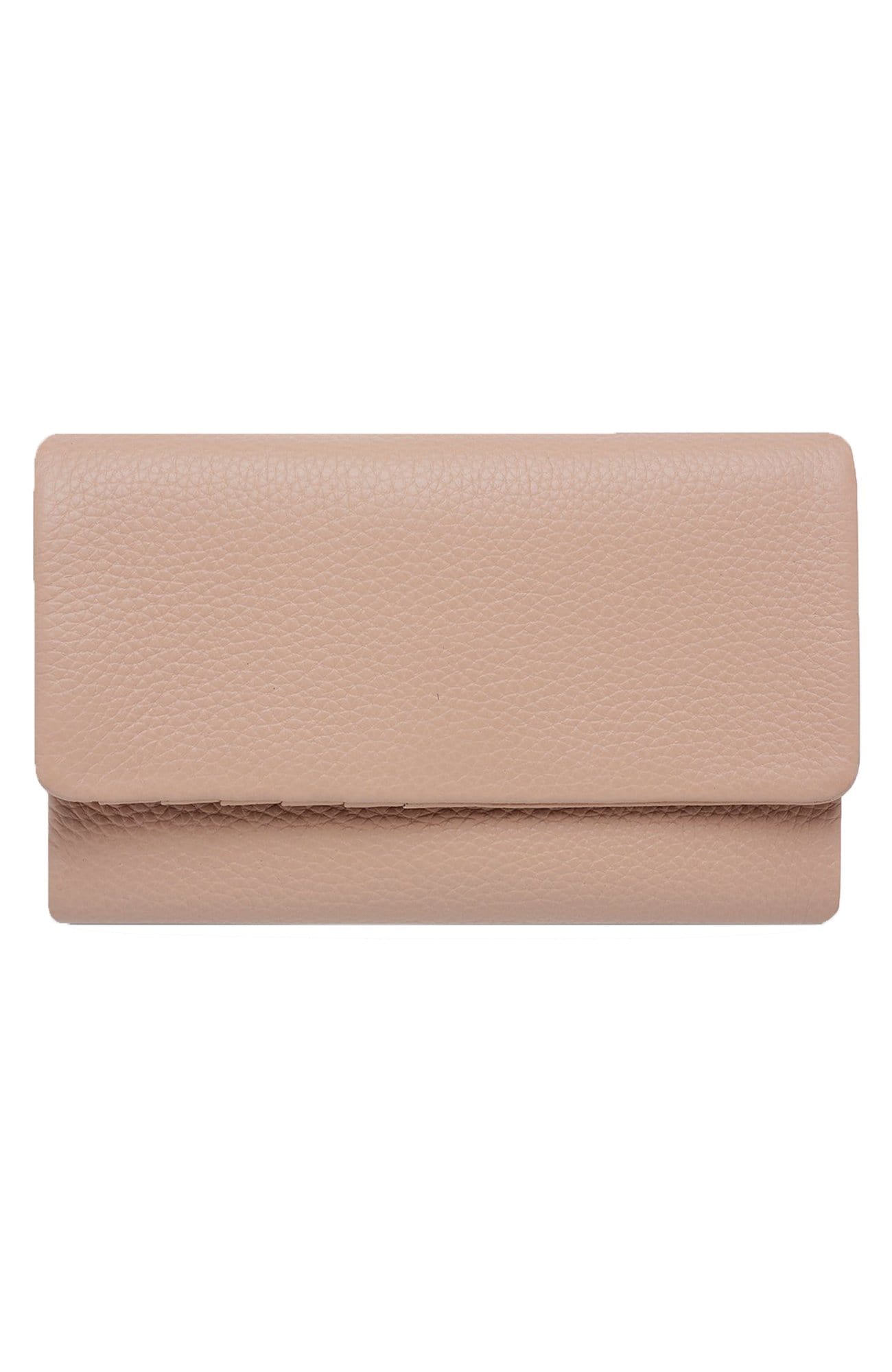 Audrey Wallet Pebble Dusty Pink