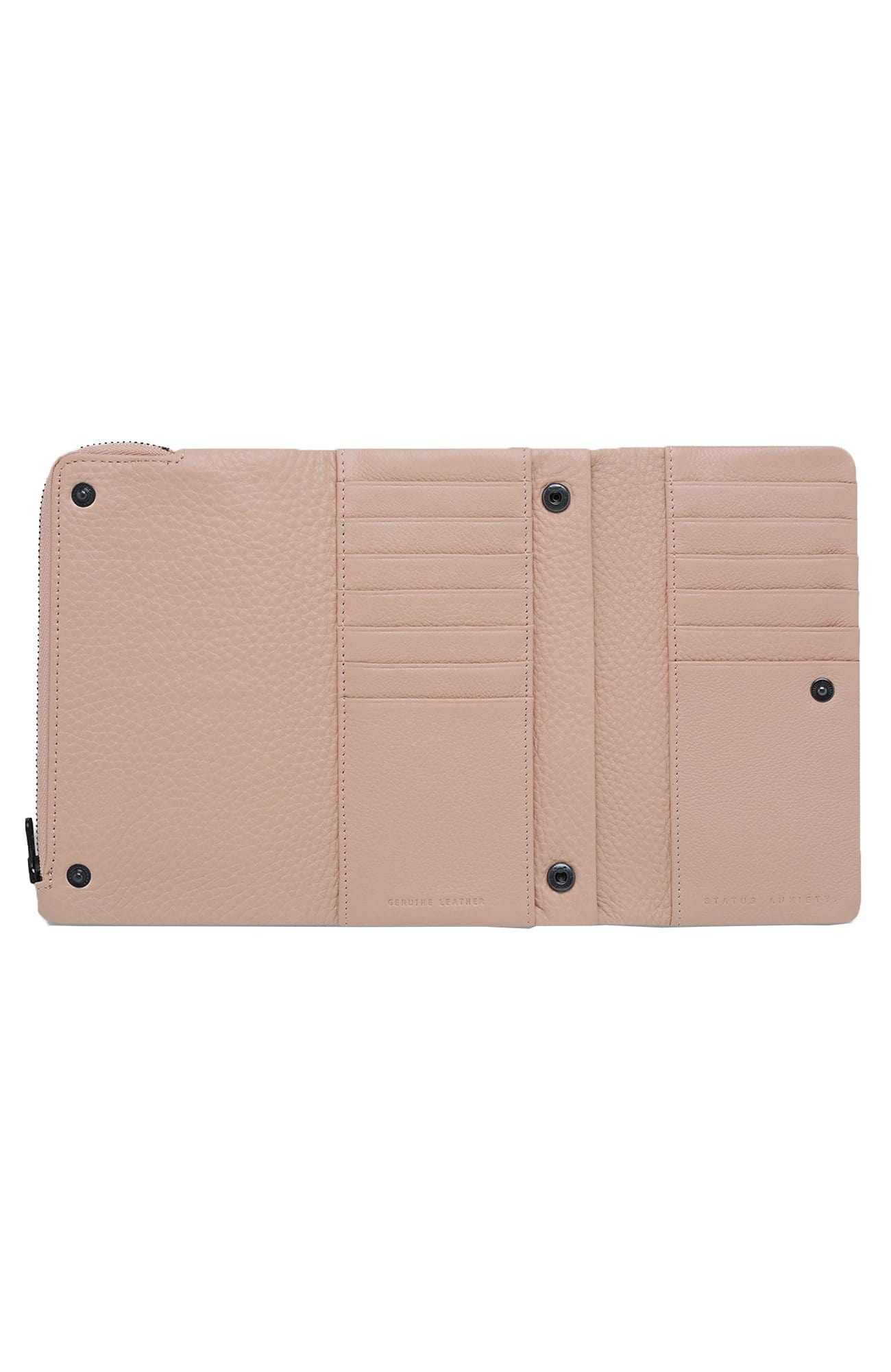 Audrey Wallet Pebble Dusty Pink