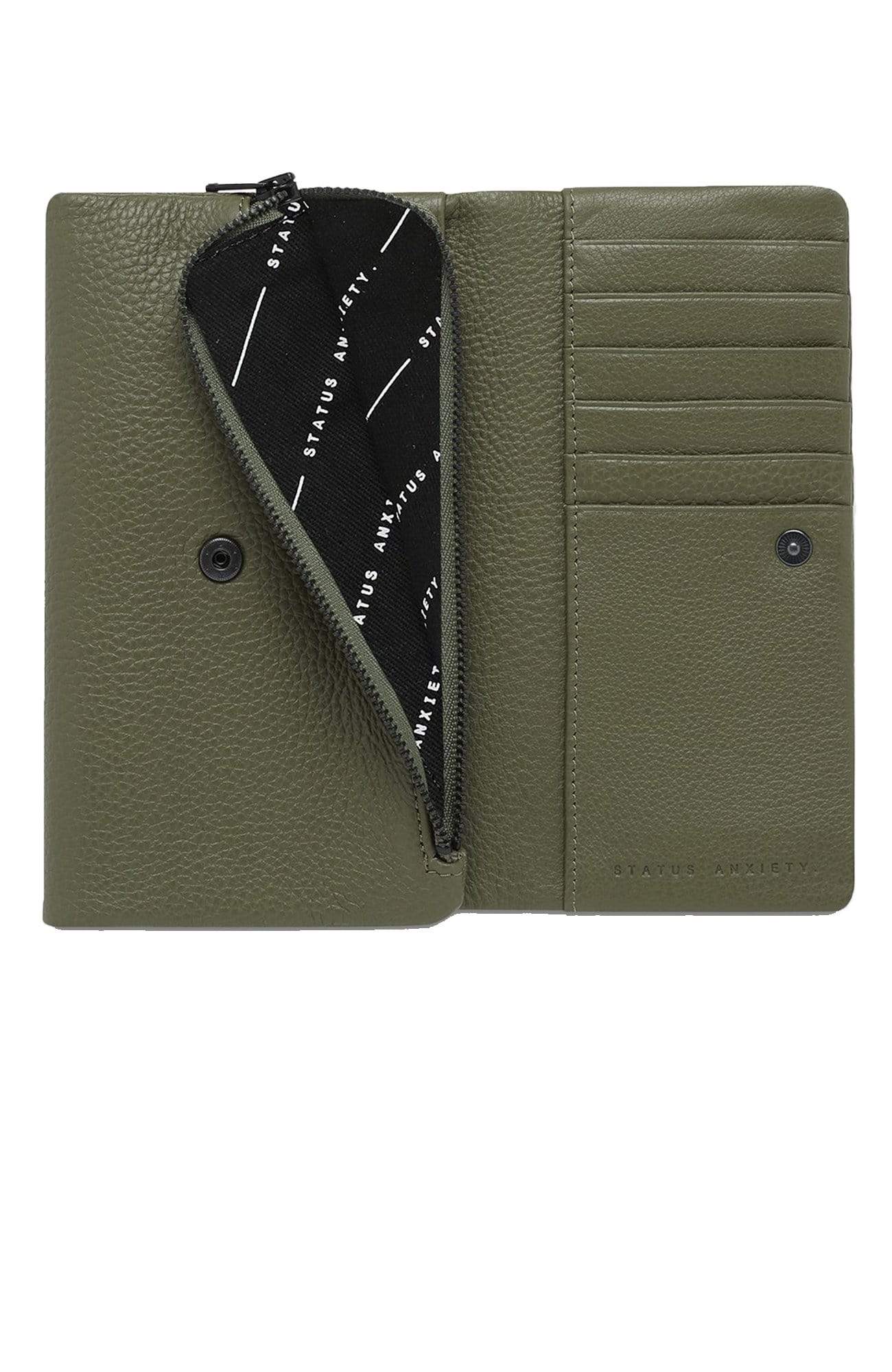 Audrey Wallet Pebble Khaki