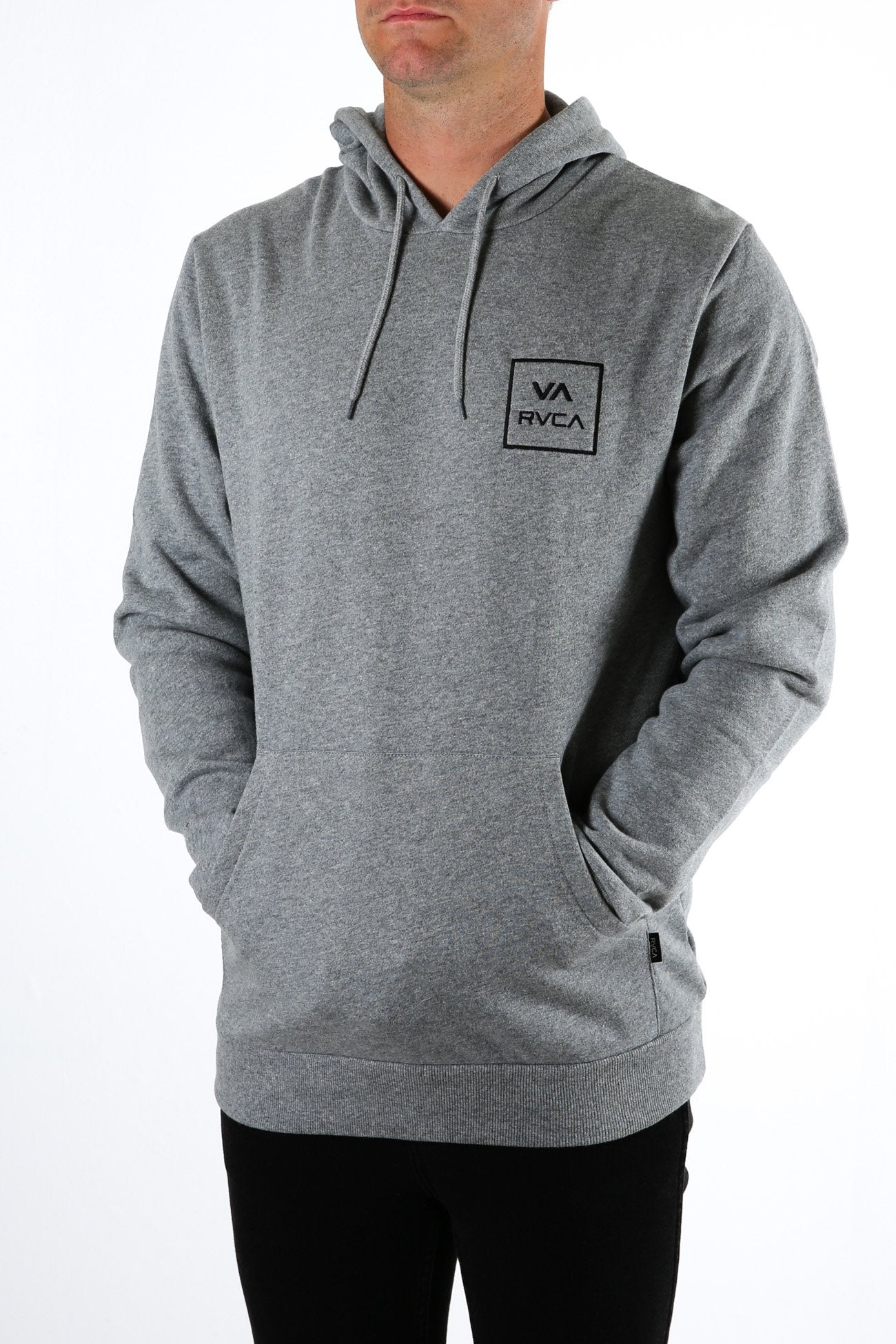 RVCA All The Ways Hoodie Grey Marle