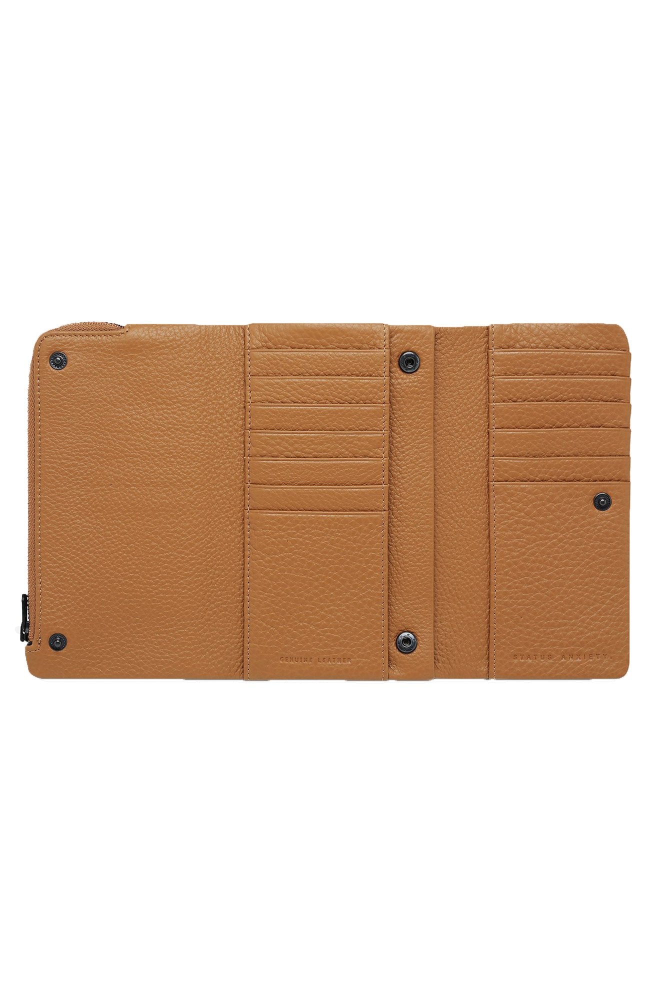 Audrey Wallet Pebble Tan