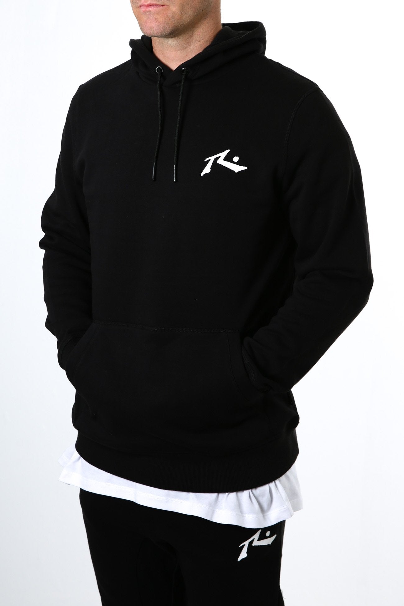 One Hit Wonder Hooded Fleece Black