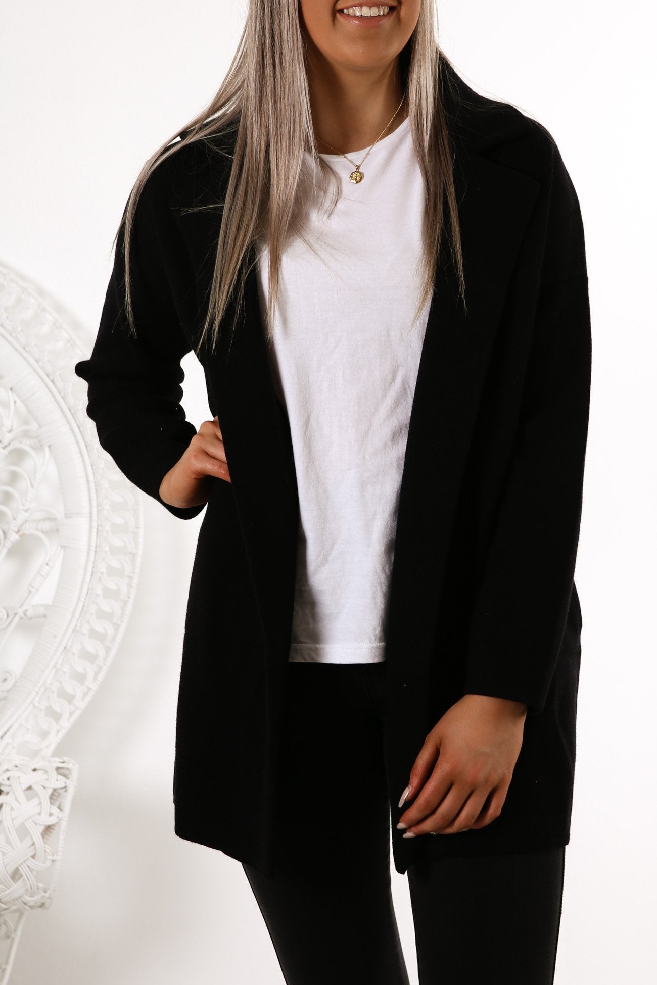 Zuzu Coat Black