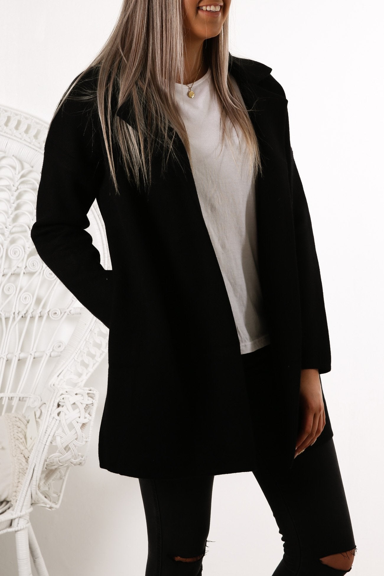 Zuzu Coat Black