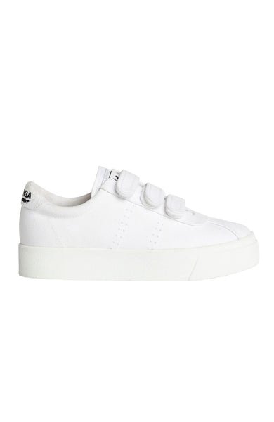 Superga discount blanche scratch