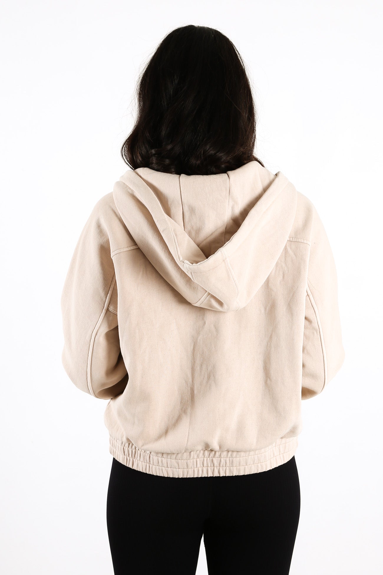 Incline Half Zip Hoody Tan