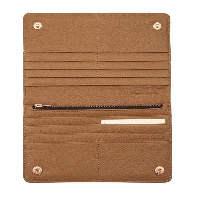 Triple Threat Wallet Tan