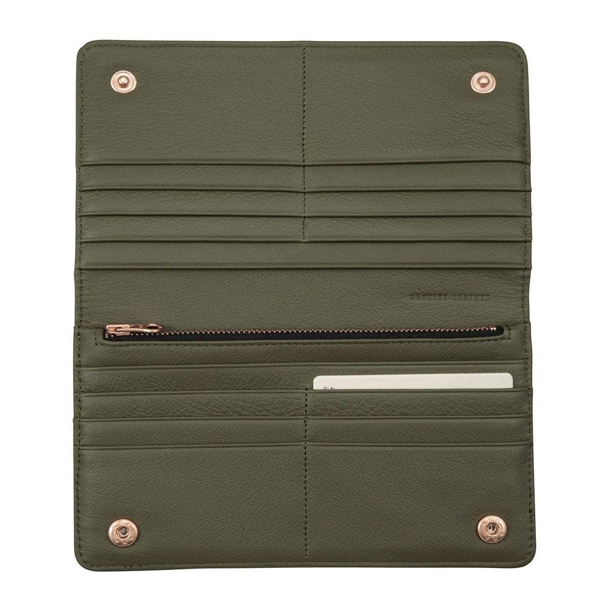 Triple Threat Wallet Khaki