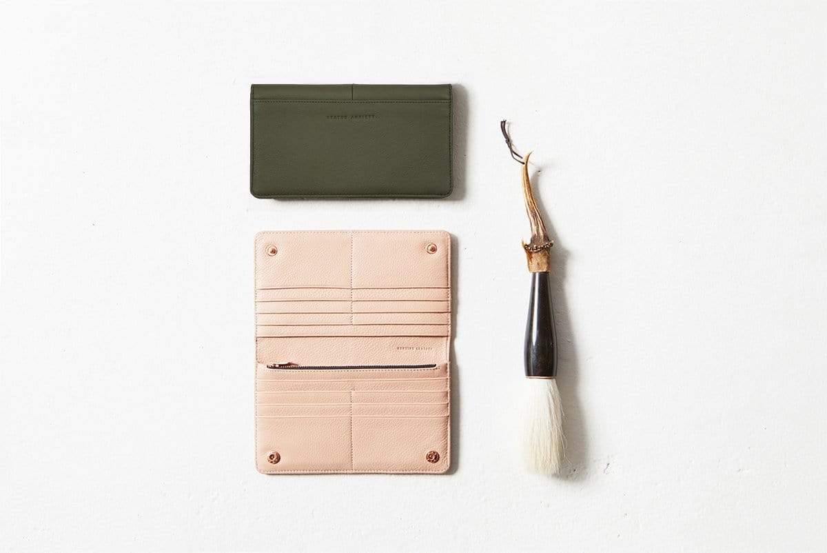 Triple Threat Wallet Khaki