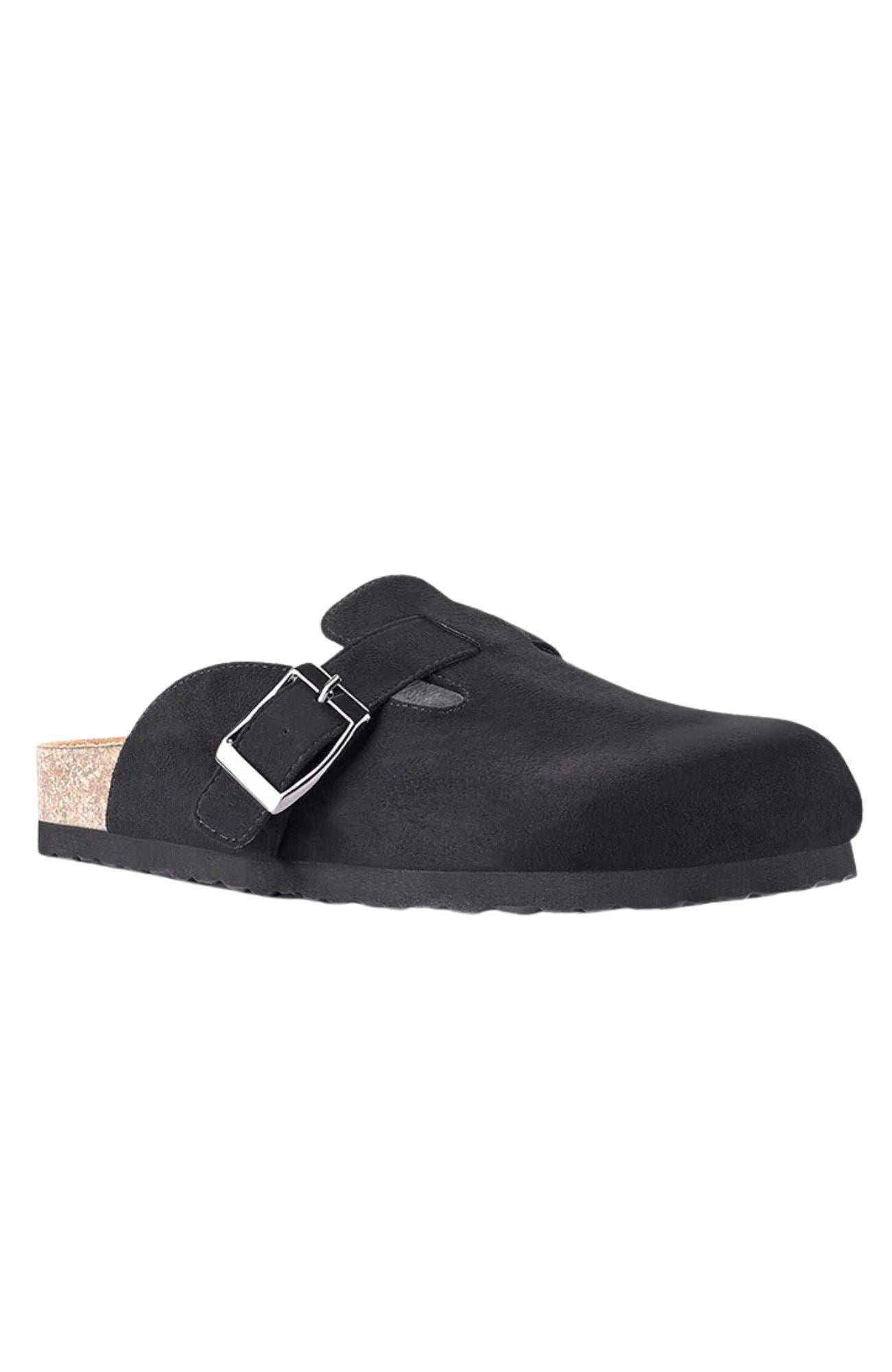 Xion Footbed Slide Black Micro