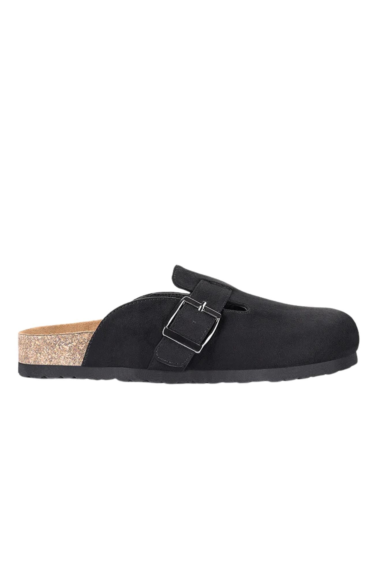 Xion Footbed Slide Black Micro