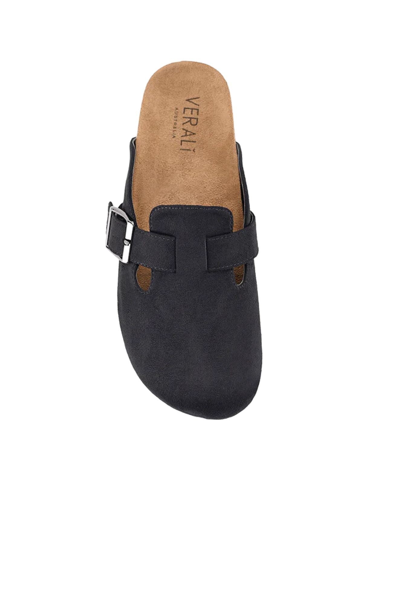 Xion Footbed Slide Black Micro