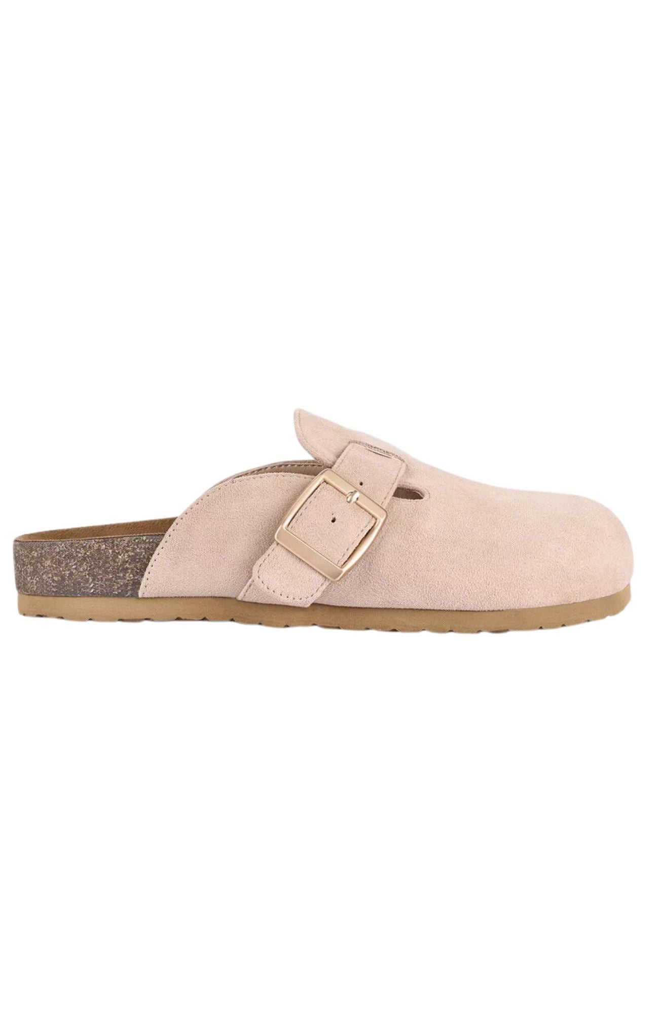 Xion Footbed Slides Stone Micro