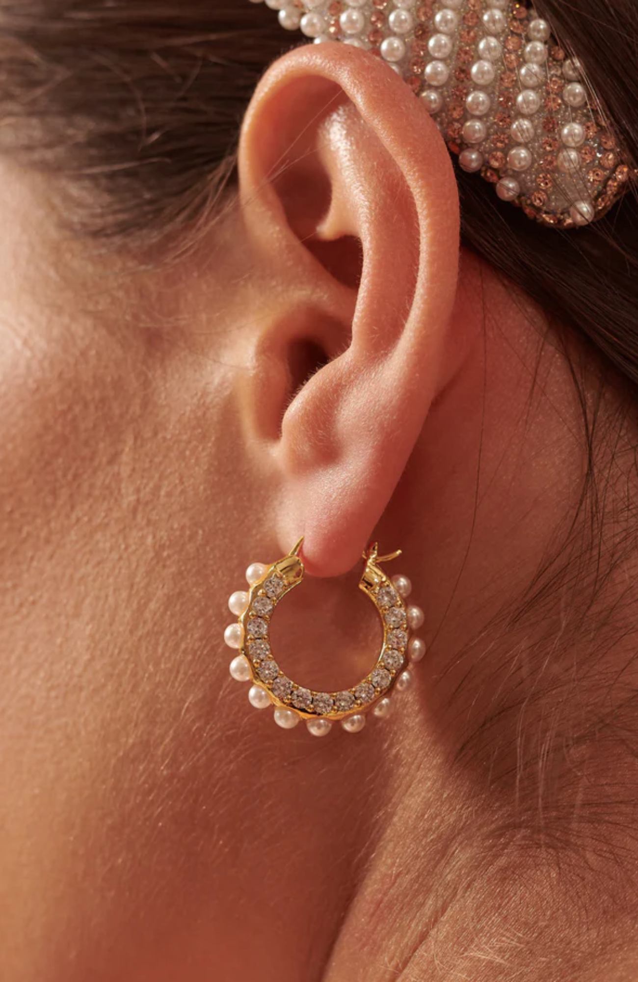 Luca Earrings Gold