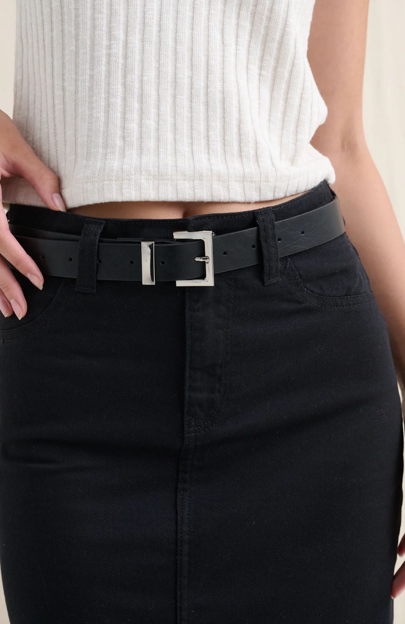 Dalia Belt Silver