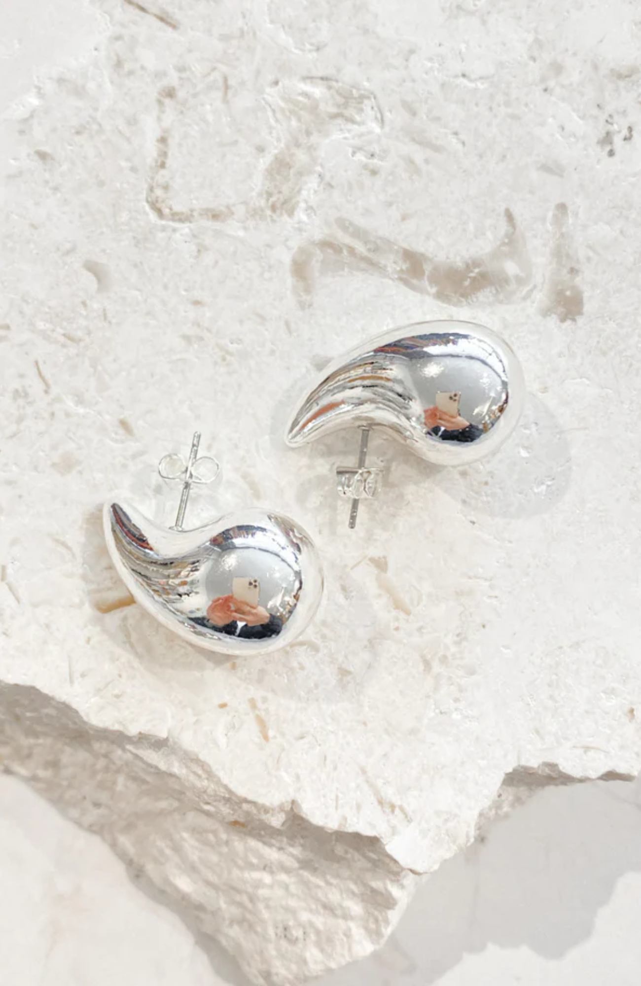 Laurel Earrings Silver