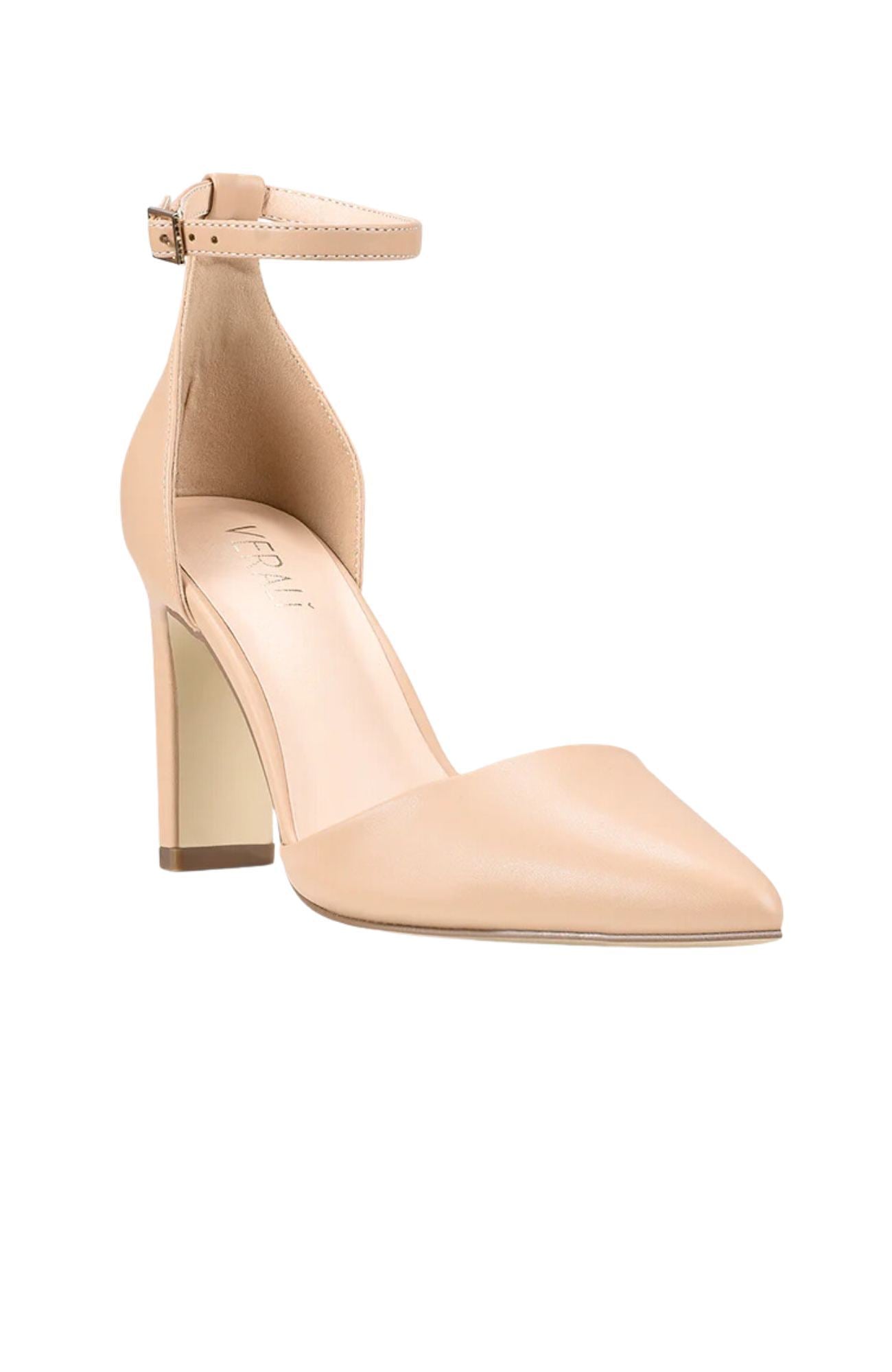 Kitra Closed Toe Heel Nude Smooth