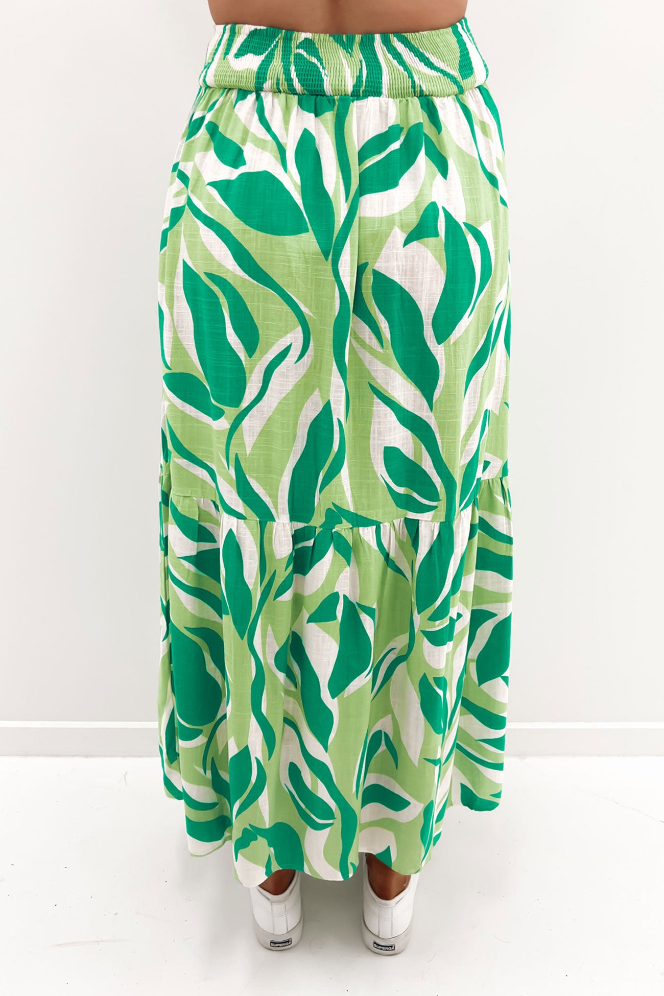 Adison Maxi Skirt Green