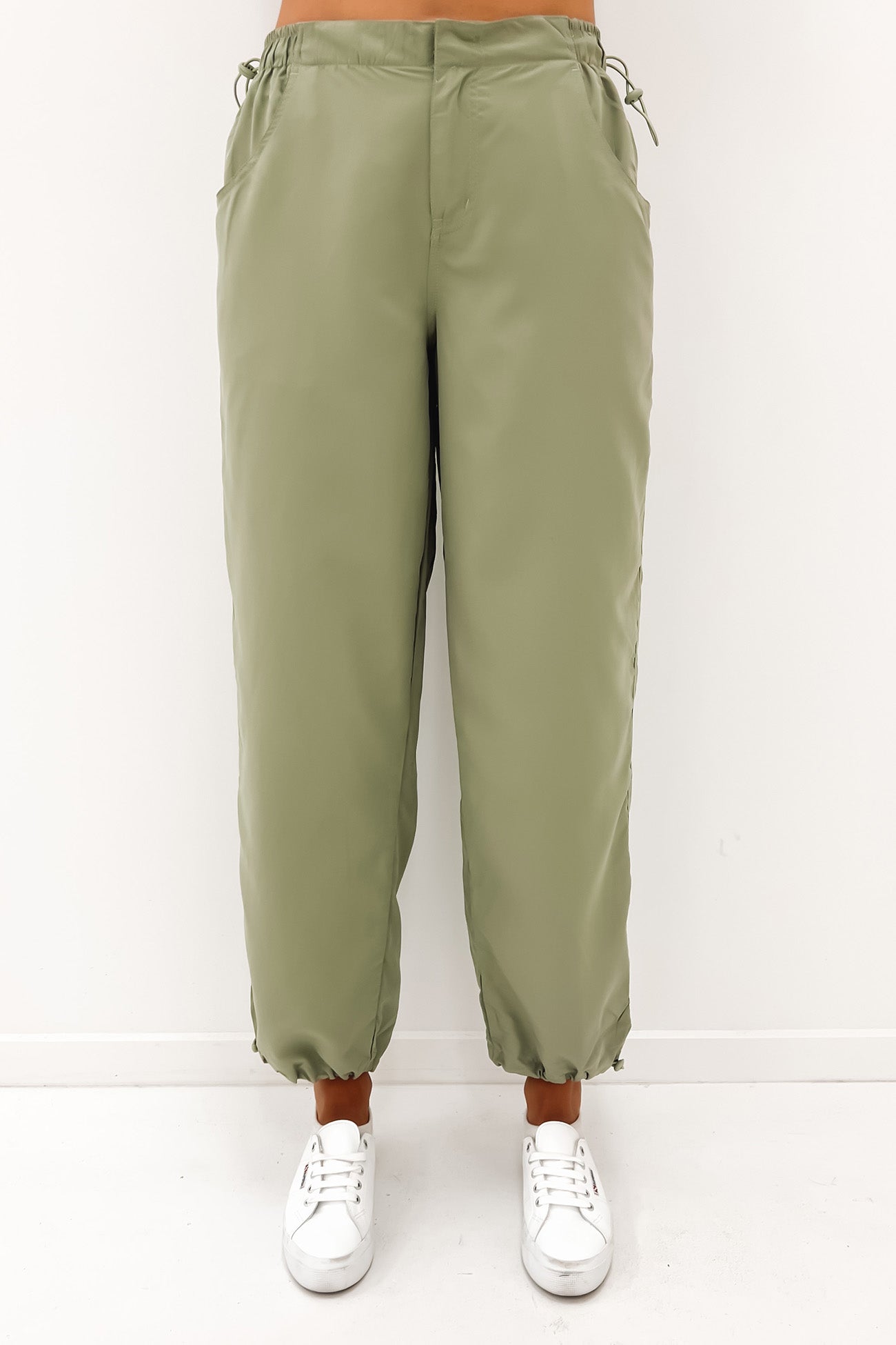 Alexis Parachute Pant Sage