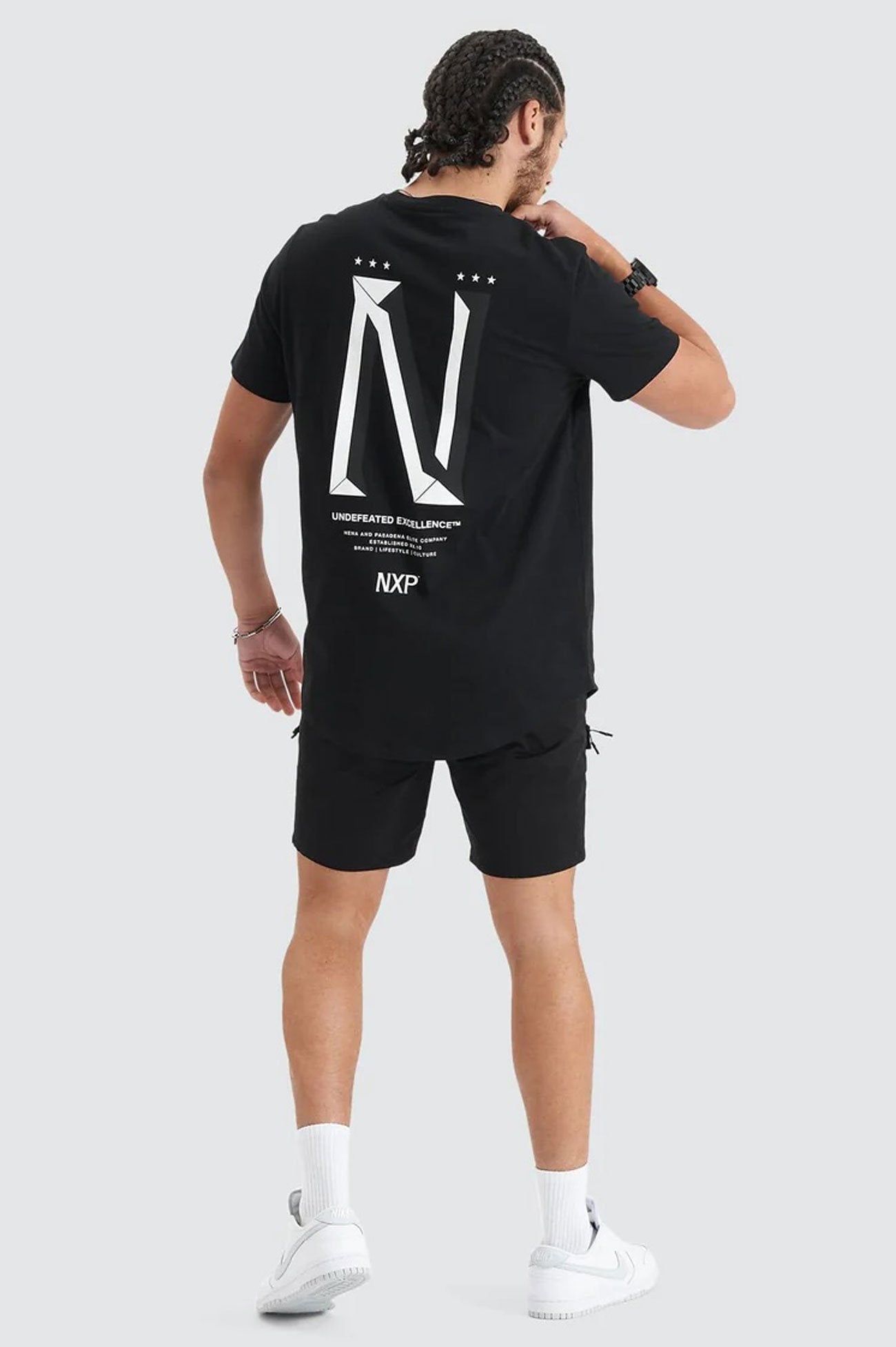 Alliance Dual Curved Tee Jet Black