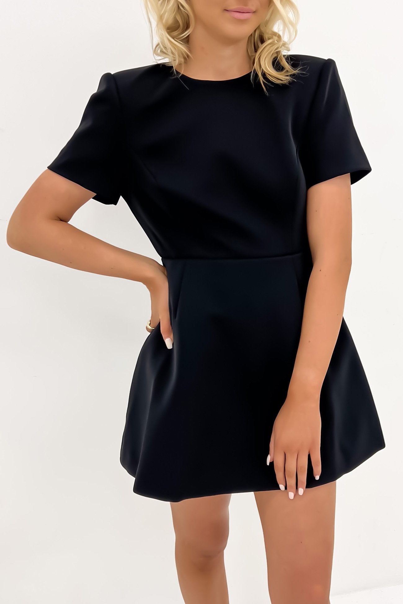 Allure Mini Dress Black