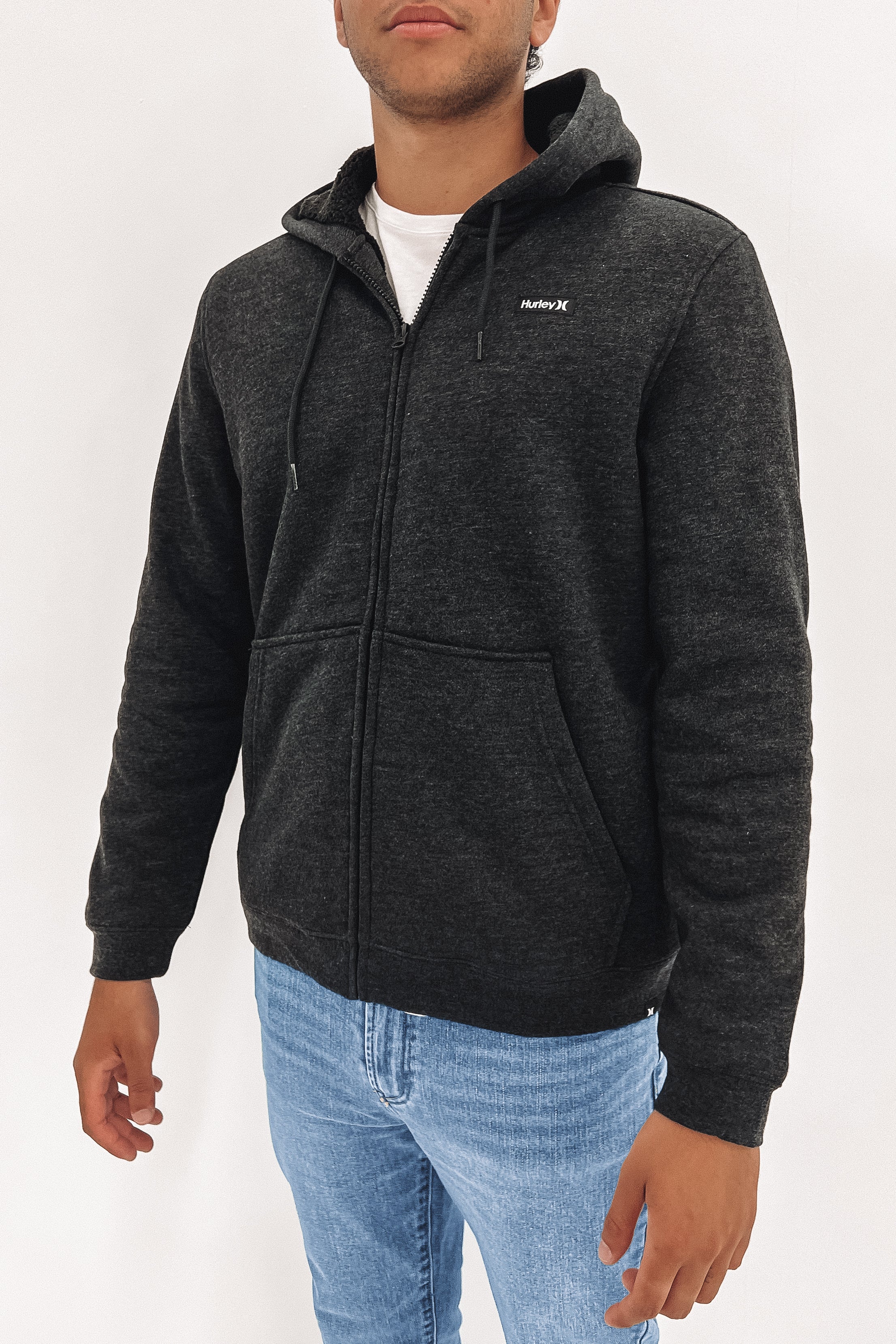 Alps Zip Fleece Black Heather