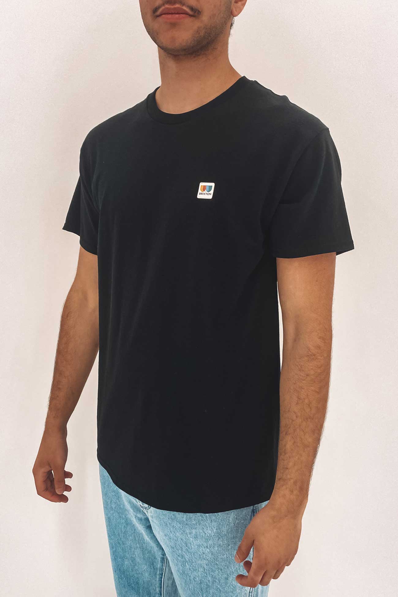 Alton Short Sleeve Standard Tee Black