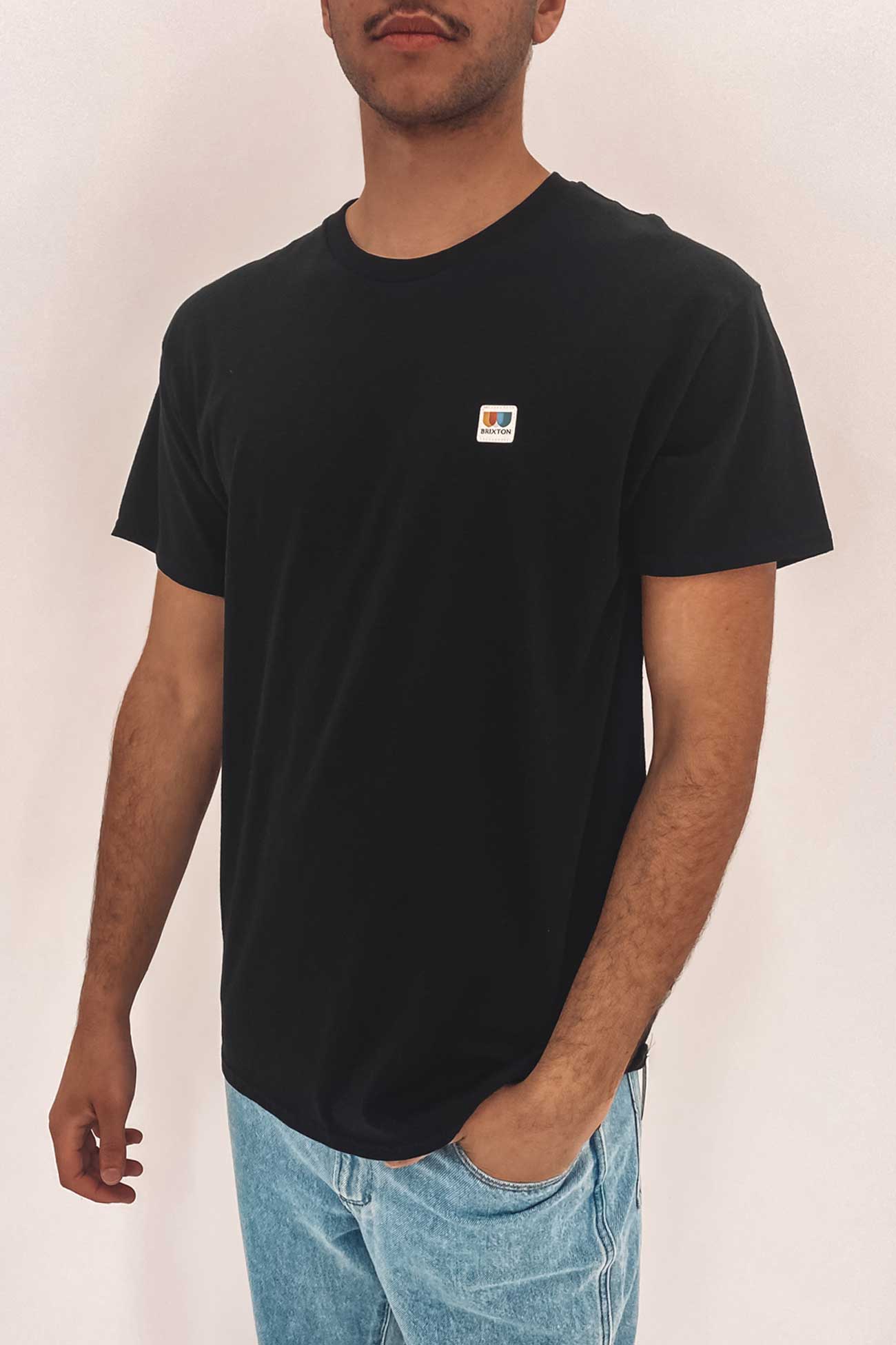 Alton Short Sleeve Standard Tee Black