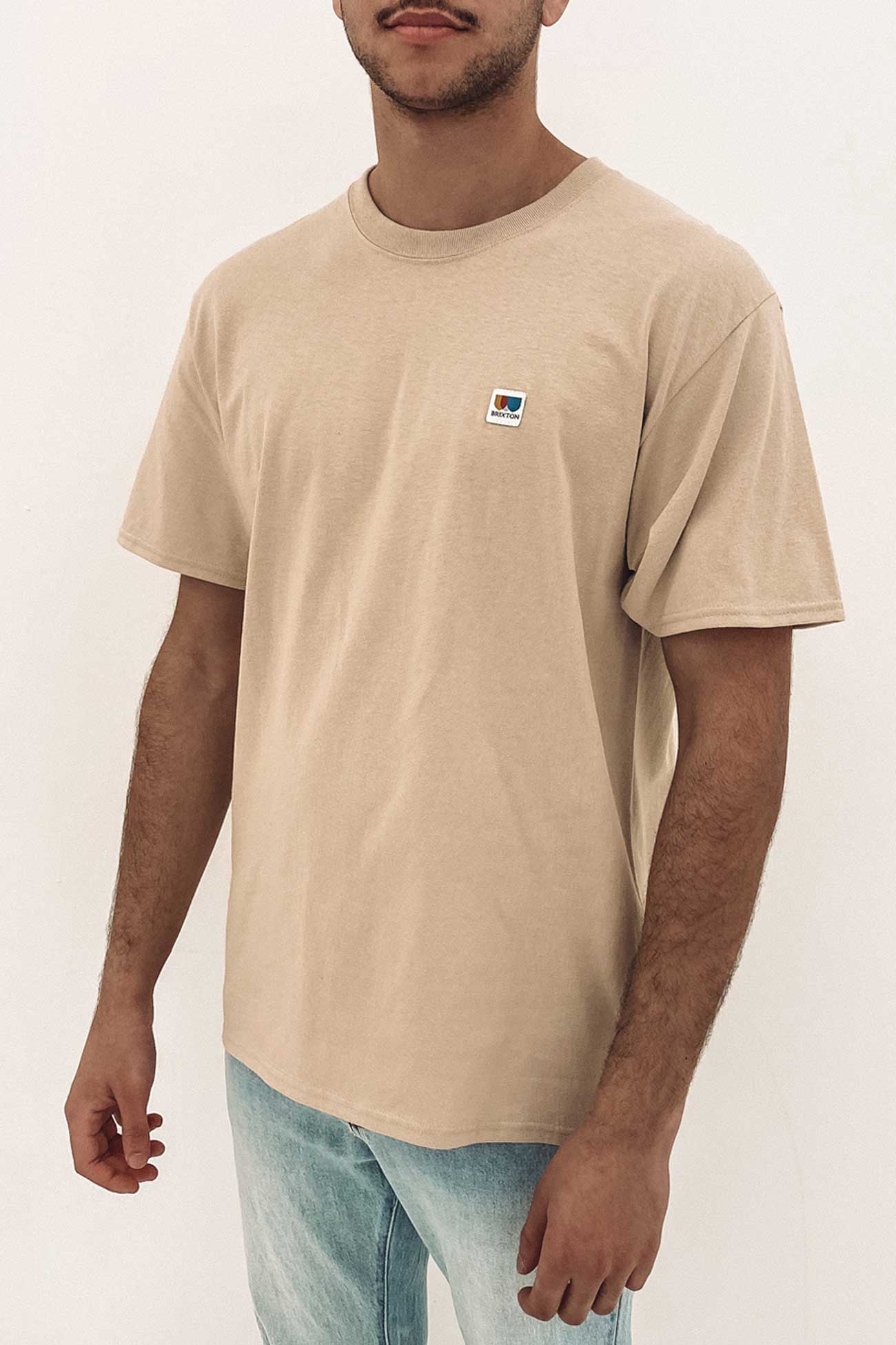 Alton Short Sleeve Standard Tee Cream