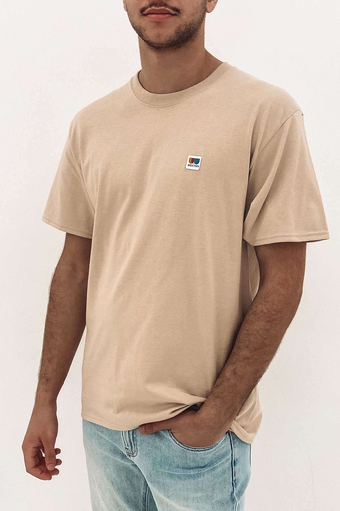 Alton Short Sleeve Standard Tee Cream