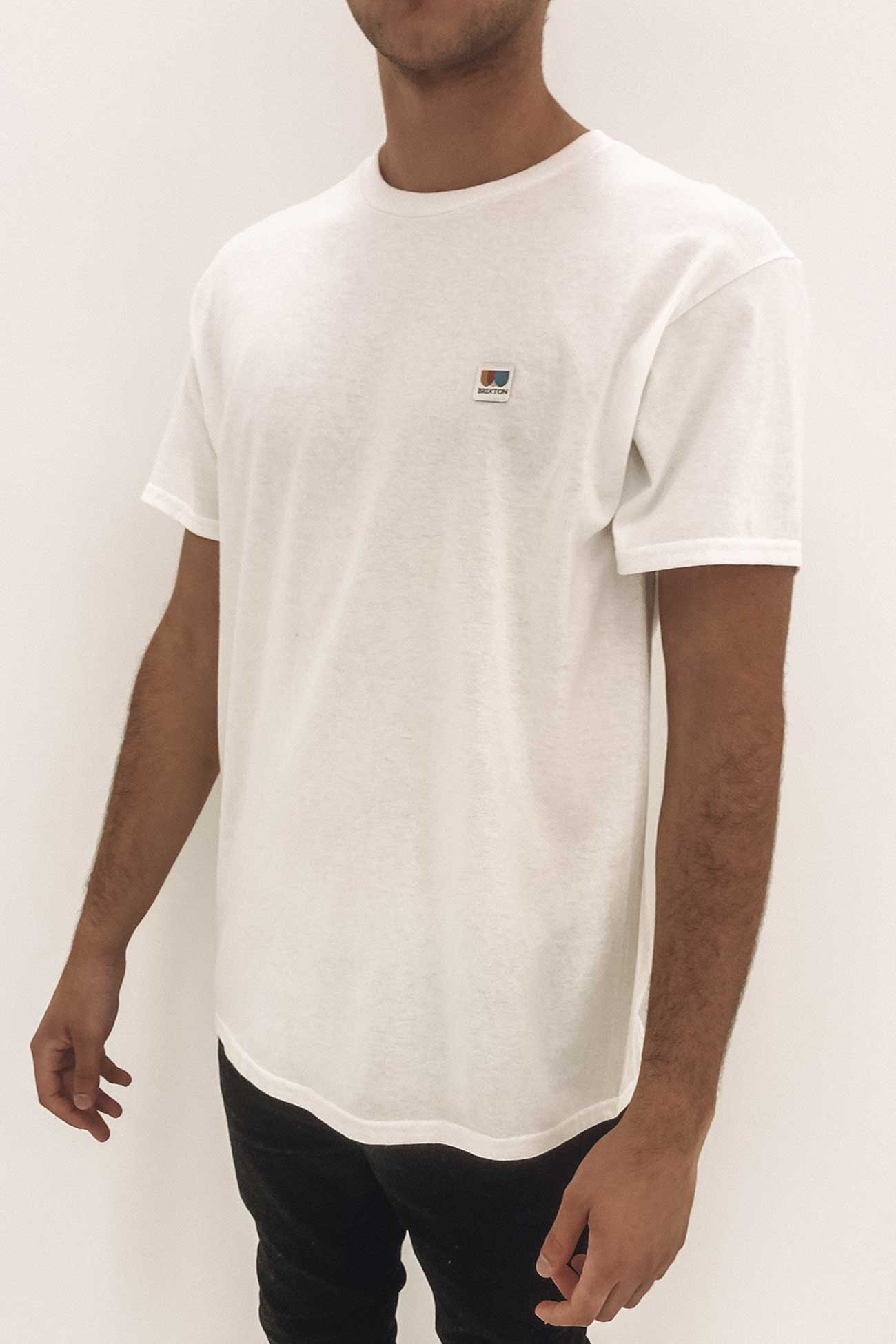 Alton Short Sleeve Standard Tee White