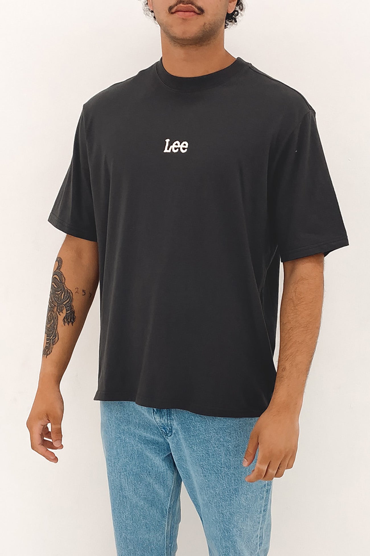 Altos Baggy Tee Worn Black