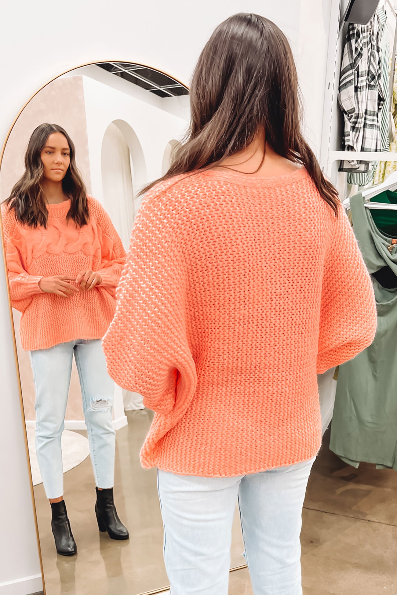 Alyce Knit Peach