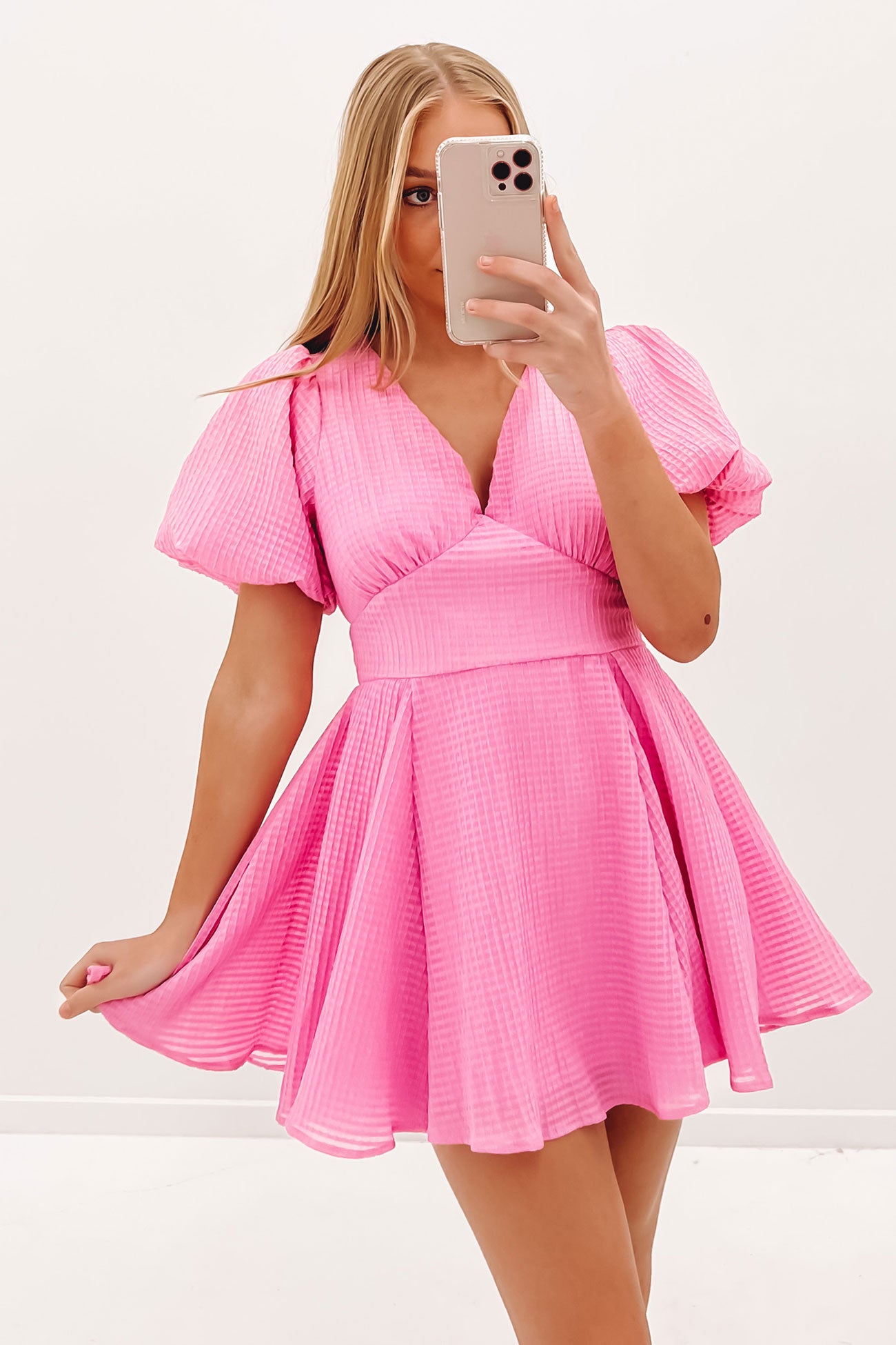 Amanda Mini Dress Pink