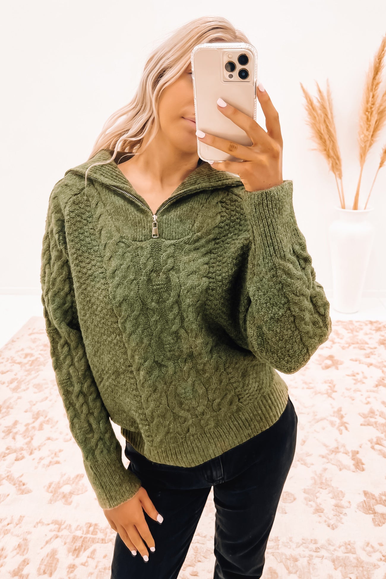 Amber Jumper Olive