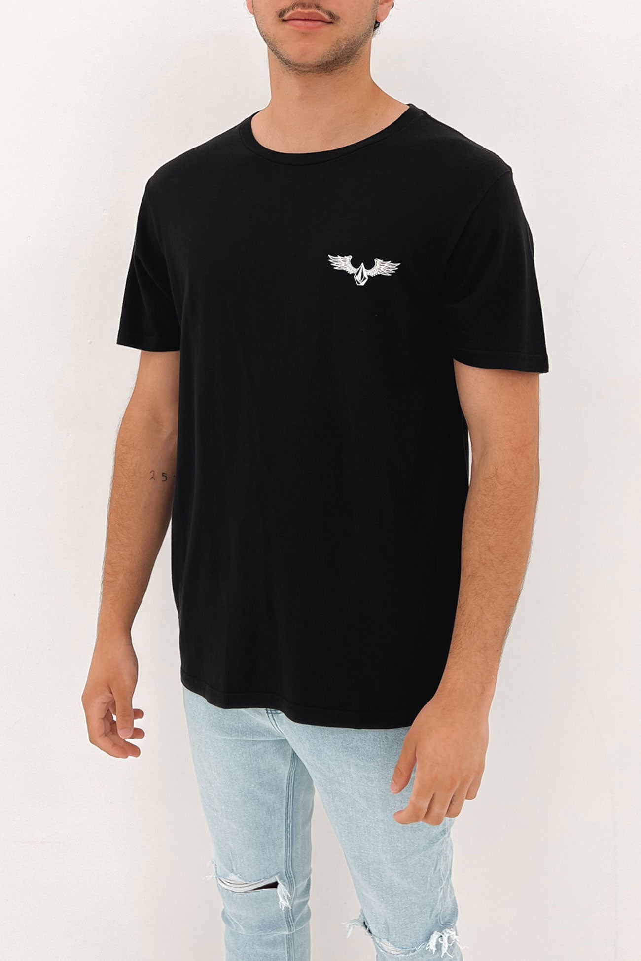 Archer Short Sleeve Tee Black