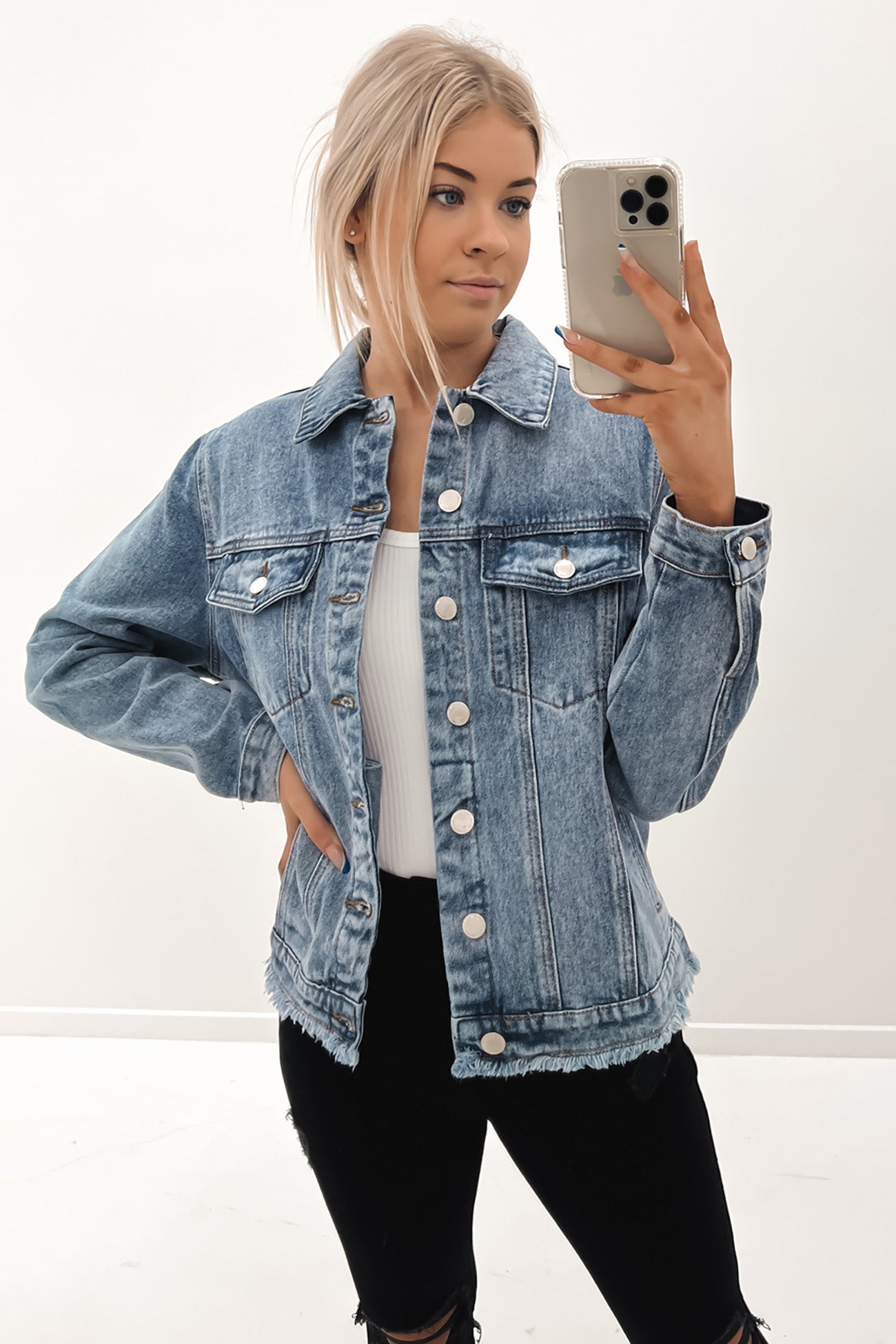 Arlo Denim Jacket Blue