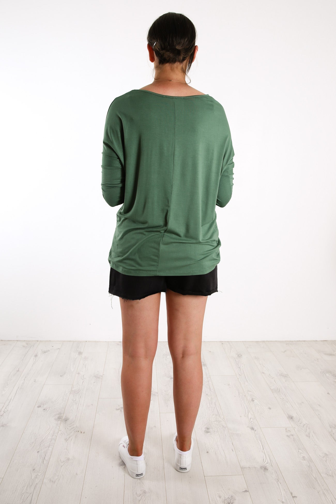 Atlanta 3/4 Sleeve Top Sage