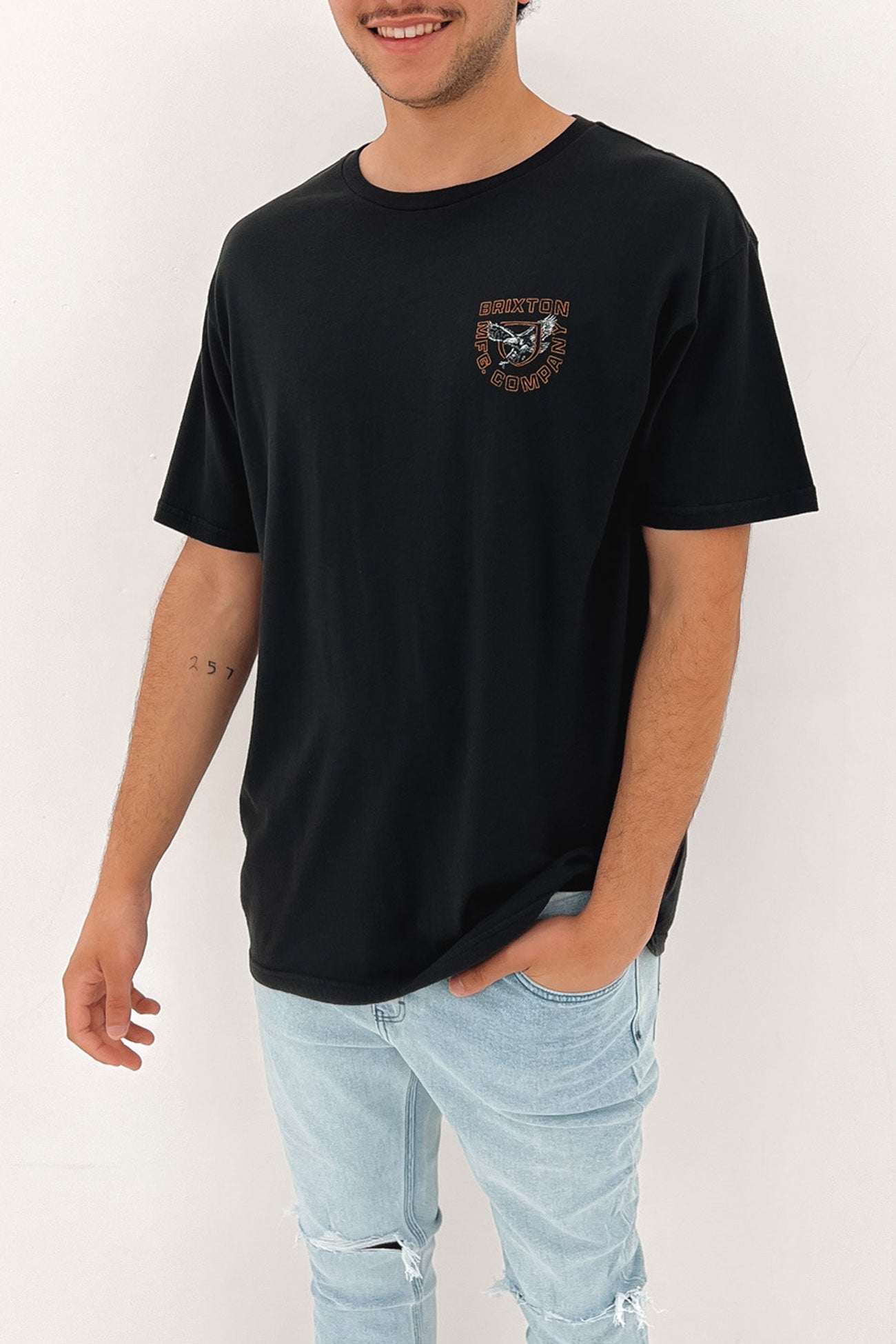 Atwood Short Sleeve Relaxed Tee Black