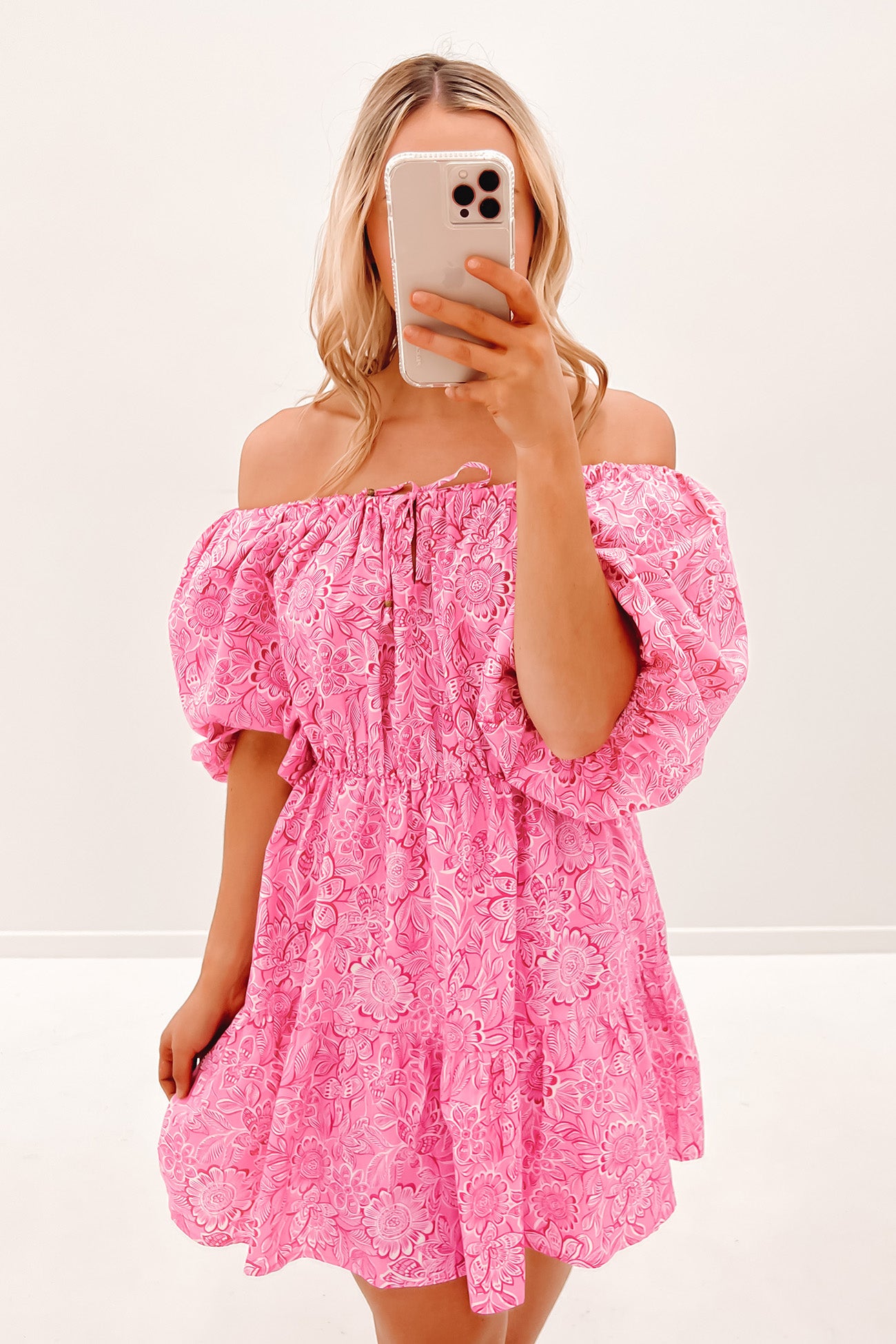 Aurelia Mini Dress Pink