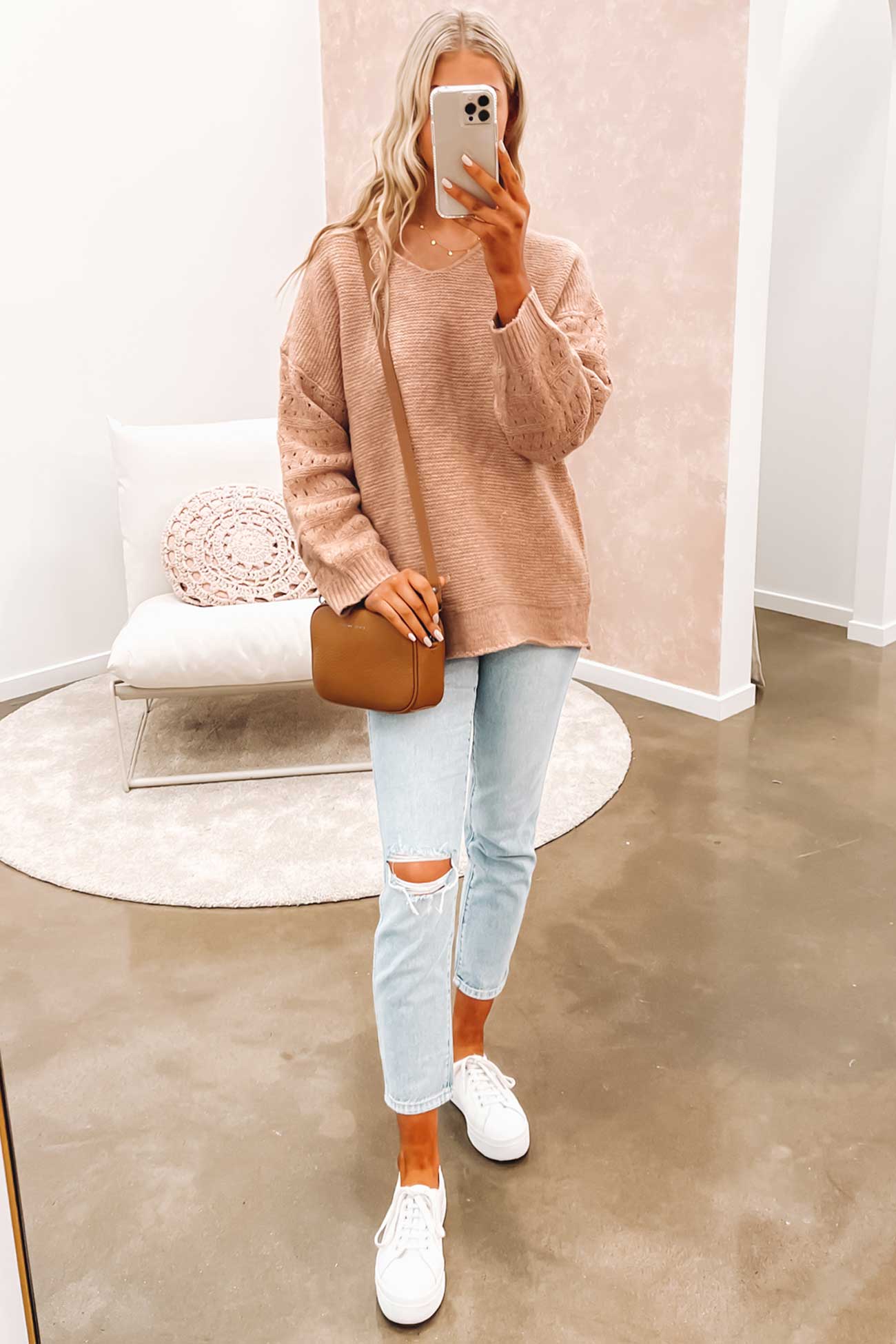 Avalee Knit Blush