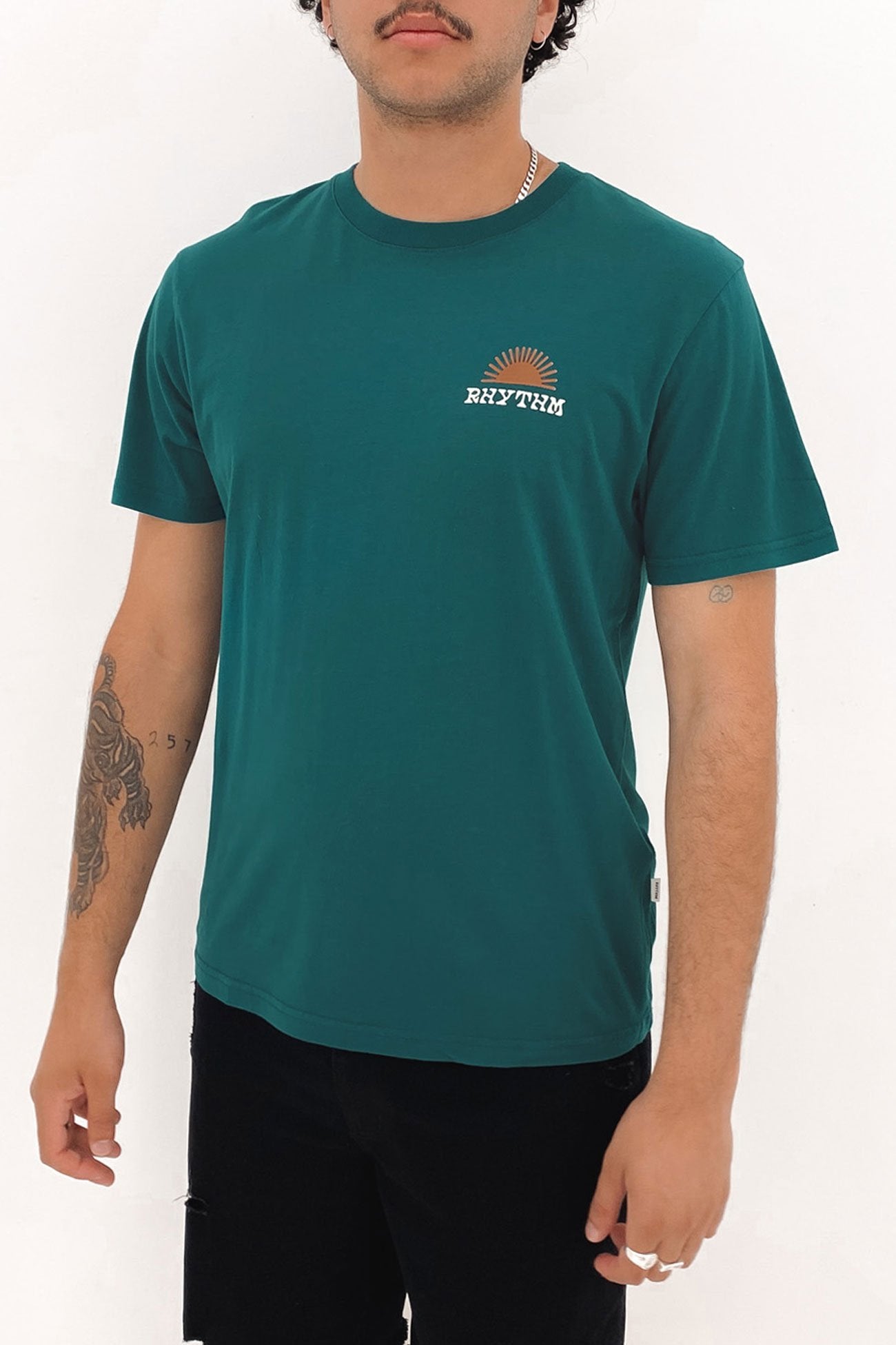 Awake Short Sleeve T-Shirt Teal