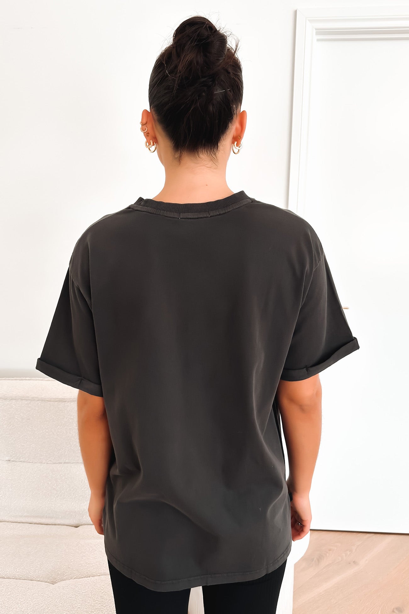 BZ Logo Tee Washed Black