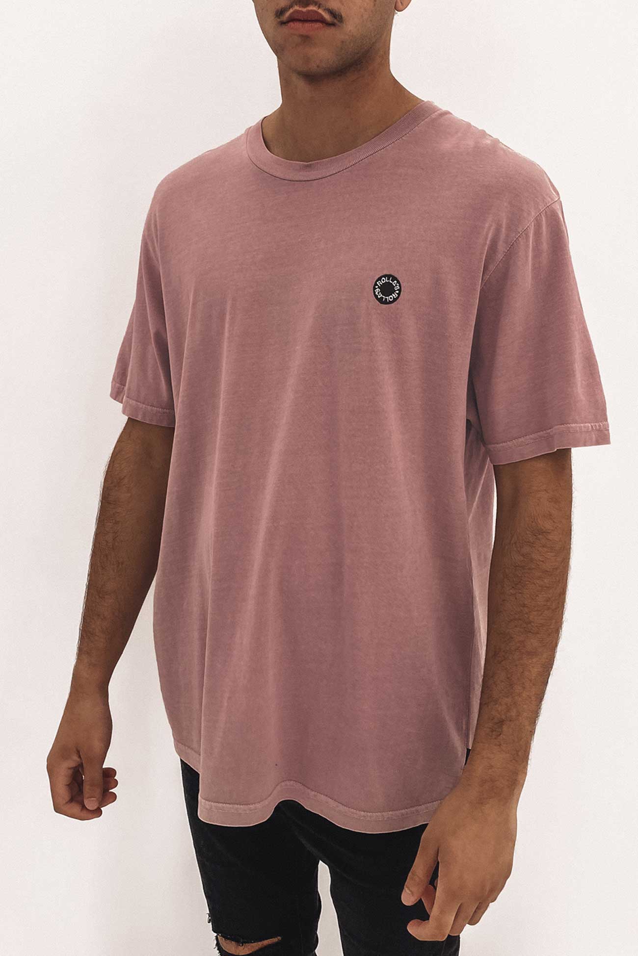 Badge Logo Tee Dusty Pink