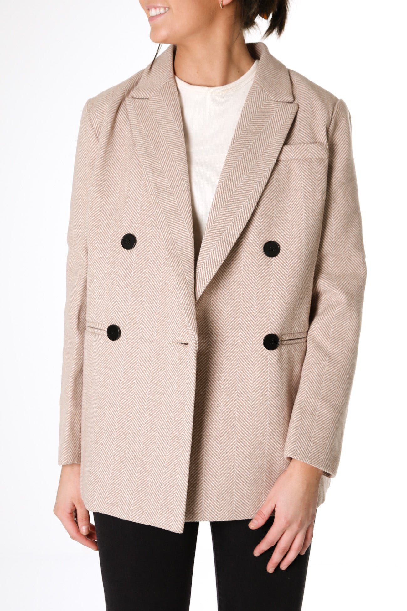 Bailee Blazer Beige