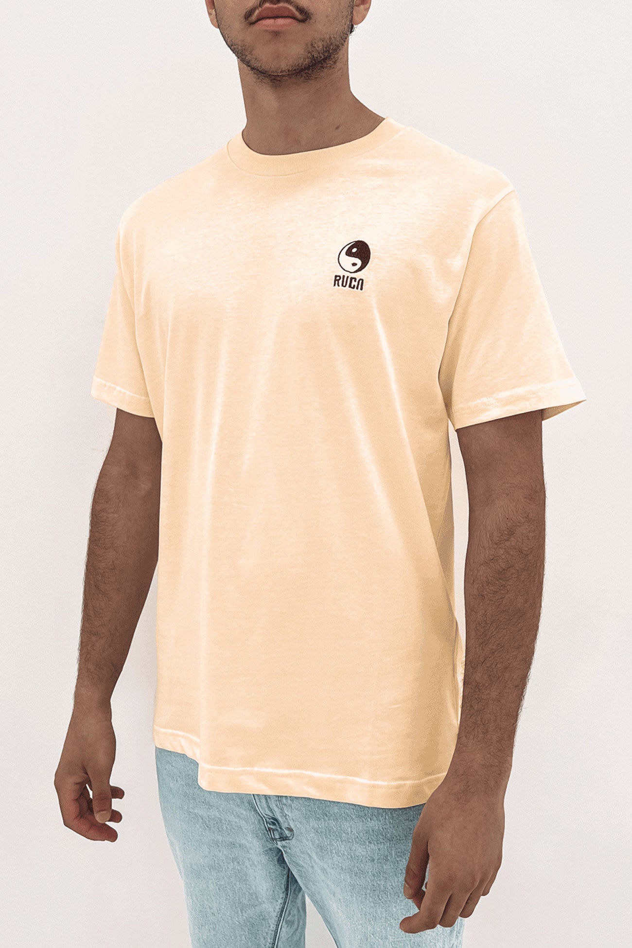 Balance Act Short Sleeve Tee Bleached