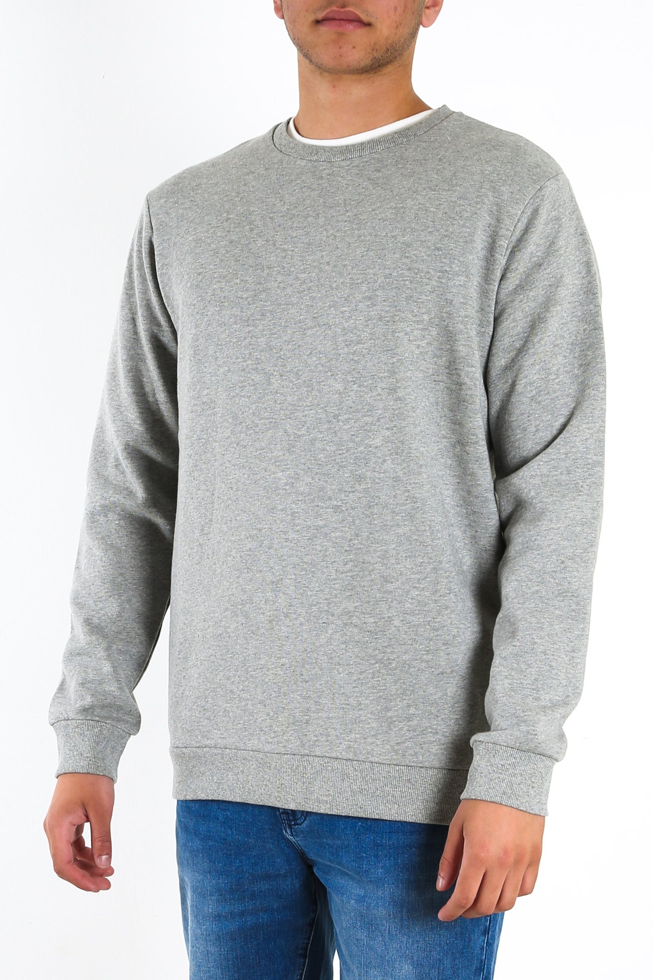 Basic Crew Grey Marle