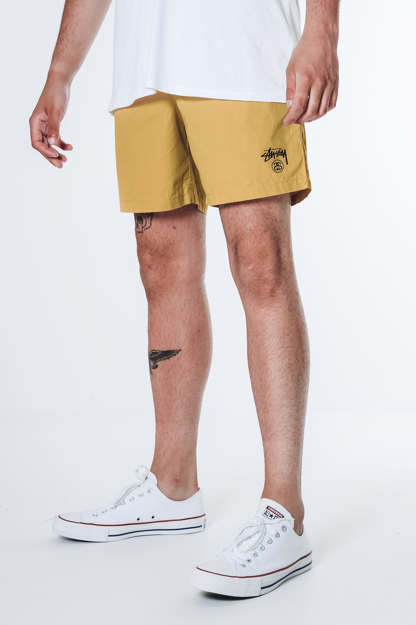 Basic Stock Beachshort Light Tan