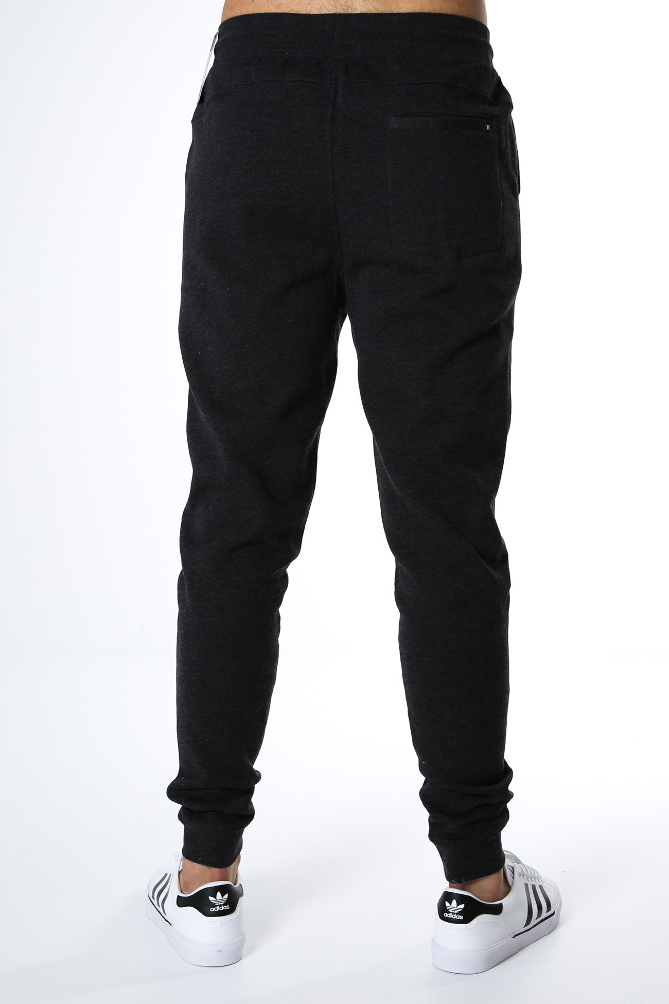 Beach Club Icon Fleece Pant Black Heather